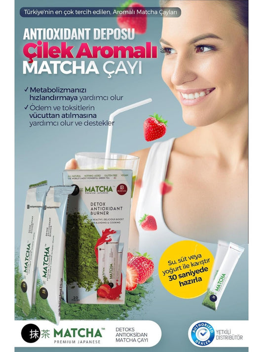 Matcha 3 Kutu Matcha Detox Çayı Orjinal