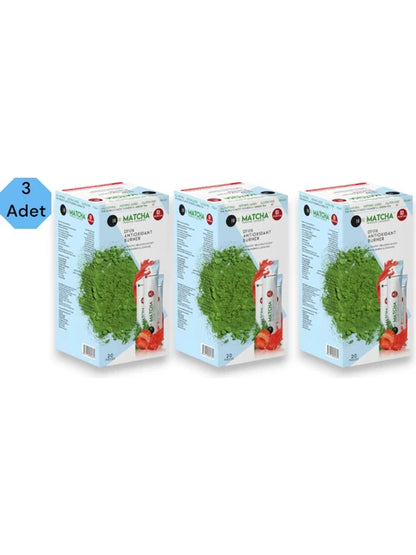 Matcha 3 Kutu Matcha Detox Çayı Orjinal