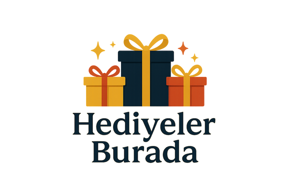"Hediyeler Burada" diye bir marka kurduk yoğunlukla hediyelik eşyalar satılacaktır buna uygun logo oluşturur musun?